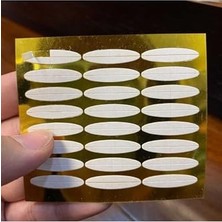 Trendexa Göz Kapağı Kaldırma Bantları Küçük Boy 96 Adet (Beyaz)+24 Büyük (Beyaz)