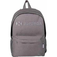 Happy Junior Superga Grey Linen Sırt Çantası