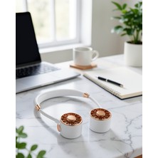 Teknodayım Katlanabilir Asılabilir Mini Fan USB Şarjlı 3 Kademeli Sessiz
