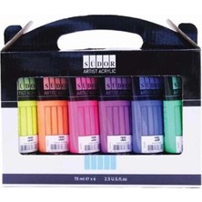 Happy Junior Südor Akrilik 6 Neon Renk 75 ml