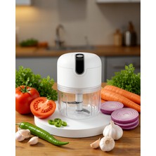 Astraltech Rondo Doğrayıcı 250 ml Taşınabilir USB Şarjlı Pratik El Rondo Blender Yeni Nesil