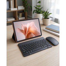 Astraltech Sım Kart Destekli Android Tablet Bluetooth Klavye ve Kablosuz Mouse Seti Geniş Ekran Taşınabilir