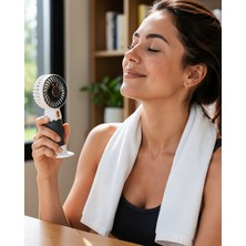 Teknodayım Yüksek Hava Akışlı Taşınabilir Sessiz Mini Fan