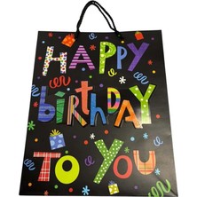 Happy Junior Taros Unick Color Doğum Günü 3D Hediye Poşeti