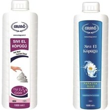 Trendexa Sıvı El Köpüğü Seti Hoş Kokulu 1000 ml ve Papatya Özlü 1000 ml