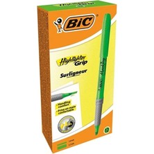 Happy Junior Bic Brite Liner Grip Fosforlu Kalem Yeşil