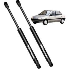 Trendexa Peugeot 106 ile Uyumlu Bagaj Amortisörü Takımı, Sağ-Sol, 1991-1996