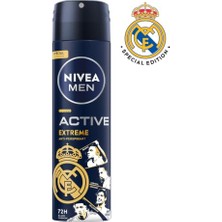 Trendexa Erkek Sprey Deodorant Deep Extreme 150 Ml, 72 Saat Anti-Perspirant Ter Koruması, Enerjik Koku