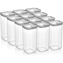 Trendexa 3X1700 ml Kare Saklama Kabı