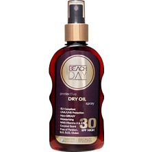 Trendexa Bronzlaştırıcı Koruyucu Kuru Güneş Yağı Spf 30 Sprey, 150 ml
