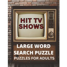 Trendexa Hıt Tv Shows Large Prınt Word Search Puzzles For Adults