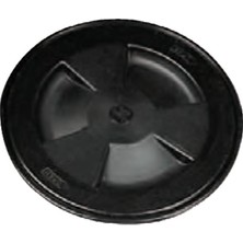 Lalizas Kontrol Hatchi, Yuvarlak, Siyah, INT.Ø130MM