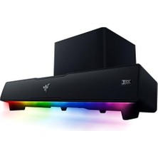 Trendexa Leviathan V2 Subwoofer'lı Pc Oyun Soundbar'ı, Thx Spatial Audio, Bluetooth 5.2, Rgb Chroma, Kompakt Form Faktörü, Siyah