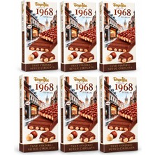 Beyoğlu 1968 Istiklal Tane Fındıklı Sütlü Çikolata 95 gr x 6 Adet