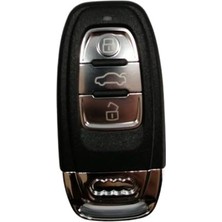 Trendexa Autohan Keys Audi A4-A5 Akıllı Anahtar Kumanda Kabı; 3 Buton, Siyah