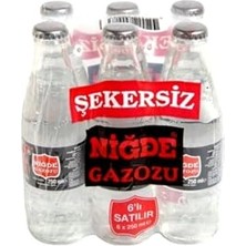 Trendexa Niğde Gazoz Şekersiz 6X250 Ml. (4'lü)