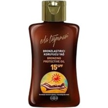 Trendexa Yoğun Bronzlaştırıcı Yağ, SPF15,50 Ml, Kil Maskesi Hediyeli