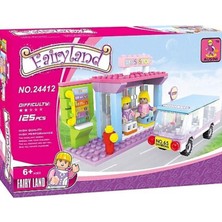 Sole Ausini Fairy Land 24412 - 125 Parça Otobüs Durağı (Bus Stop) LEGO Seti