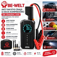 Be-Welt Şarjlı Akü Takviye/lastik Şişirme