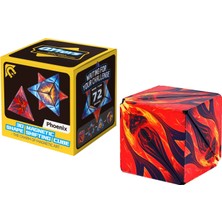 Gees Global EQY10021 Qy 3D Magnetic Shape Shifting Cube Phoenix