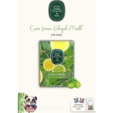 Trendexa Kolonyalı Mendil 3 Paket 50'li Çeşme Limonu ve Pamuk Rosıe