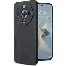 Nezih Case Huawei Honor Magic 8 Lite ile Uyumlu Kamera Korumalı Kenarları Silikon Suni Deri Kılıf
