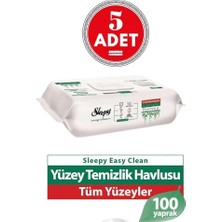 Trendexa Easy Clean Yüzey Temizlik Havlusu 100'LÜ x 5 Adet