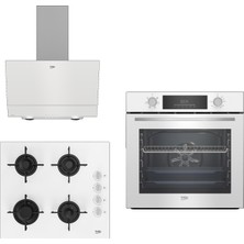 Beko New White Star 3 Lü Ankastre Set 688 ( Bfc 331 B - Bocd T 6012 Eb - Bde 6050 Hb )