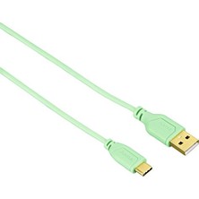 Trendexa Yeşil Usb-C ile Usb-A Arasında 0.75M Flexi Kablo