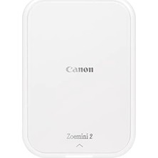 Trendexa 10 x Çinko Fotoğraf Kağıdı ile Zoemini 2 Mobil Fotoğraf Yazıcısı 5 x 7,6 cm (Kablosuz; Akıllı Telefon Için, 20 Baskı Için Pil, USB C, Bluetooth, Mobil Baskı), Inci Beyazı