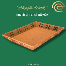 Eymen Hobi Tasarım Eymen Hobi Motifli Tepsi Büyük