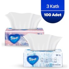 Trendexa El ve Yüz Havlusu, 3 Katlı, 100 Yaprak