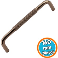 Nzb Metal Kulp 160 mm 16 cm Mobilya Çekmece Dolap Dolabı Modern Kapak Kulpları Bronz