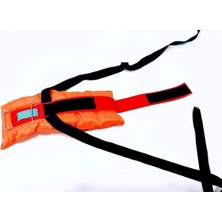 St. Morritz 1 Adet Lüx Hasta Bağlama Kemeri Yatağa Sabitleme Kelepçe El Bilek Ayak Tespit Kemeri Yumuşak Pedli