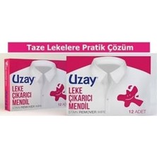 Trendexa Leke Çıkarıcı Mendil; 12'li 2 Adet, Çamaşır Leke Çıkarıcı