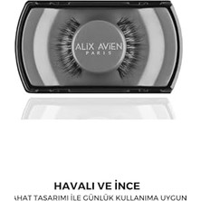 Trendexa Lash 9 Doğal Takma Kirpik, Havalı ve Ince Görünüm