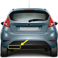 Trendexa Ford Fiesta 2009-2012 Uyumlu 8A6117K922AB Arka Tampon Çeki Demiri Kapağı