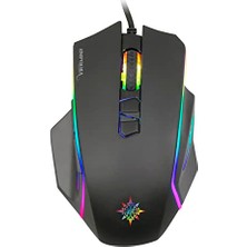 Trendexa IMG-344T Rgb 6 LED 7200DPI 8d Makro Tuşlu Profesyonel Gaming Mouse, Programlanabilir 8 Tuş, 10 Farklı Rgb Modu, Hızlı Profil Oluşturma