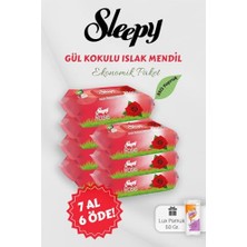 Trendexa Gül Kokulu Bebek Mendili, 7 Al 6 Öde Hediyeli