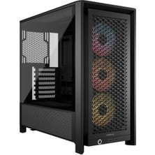 Trendexa Frame 4000D Rs Argb Modüler Mid-Tower Atx Pc Kasası, 3x Önceden Takılmış Rs Argb Fan, Infinirail Fan Montaj Sistemi, Asus Btf, Msı Project Zero, Gigabyte Project
