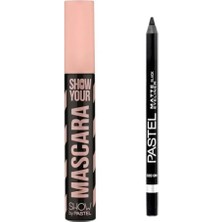Trendexa Show By Show Your Black Mascara + Matte Eyeliner 320 + Tekli Far Hediye