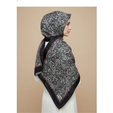 Polo Craft Zarif, Yaprak Desenli Soft Şal 70 X180