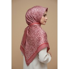 Polo Craft Zarif, Yaprak Desenli Soft Şal 70 X180