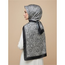 Polo Craft Zarif, Yaprak Desenli Soft Şal 70 X180