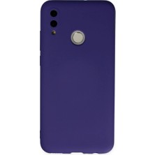Royaleks Huawei P Smart 2019 Kılıf Nano Içi Kadife Silikon - Mor