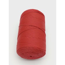Angel Çanta Aksesuar Angel Koyu Kırmızı Renk Polyester Makrome