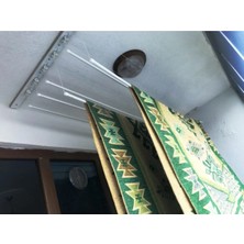 St. Morritz Asansörlü Çamaşırlık Kurutmalık 6 Çubuklu 120CM Metal