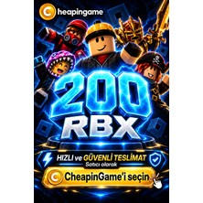 CheapinGame 200 Robux - Usd (Dolar)