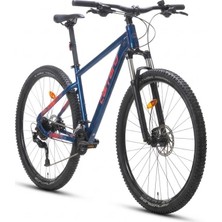 Carraro Crx 918 Hd Fren 18 Vites 29 Jant Dağ Bisikleti Saten Mavi Canlı Kırmızı 48 Kadro