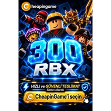 CheapinGame 300 Robux - Usd (Dolar)